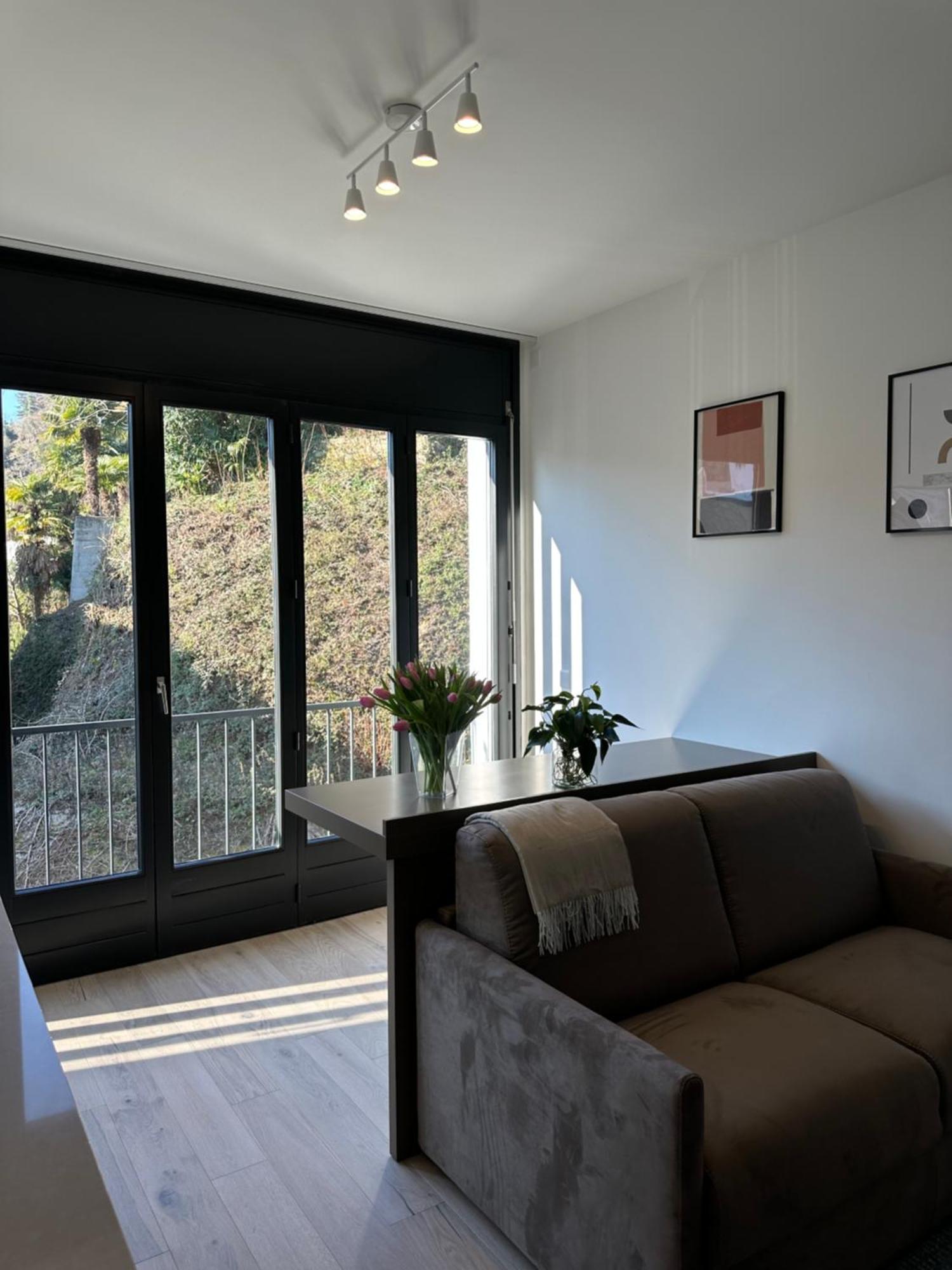 Ferienwohnung Live Lugano - Via A Riva Exterior foto